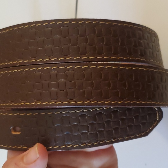 New with tags Vintage genuine leather made in Italy size 40" - Picture 3 of 6